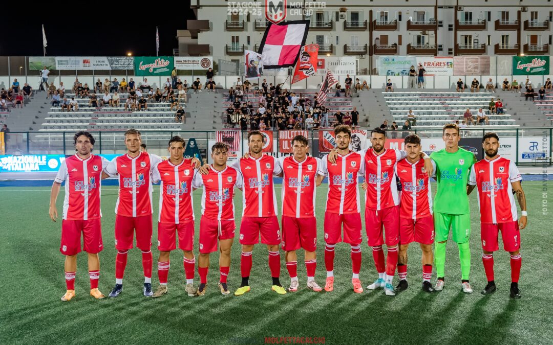 Molfetta Calcio pareggia 2-2 con il Bitonto: Tante occasioni sprecate